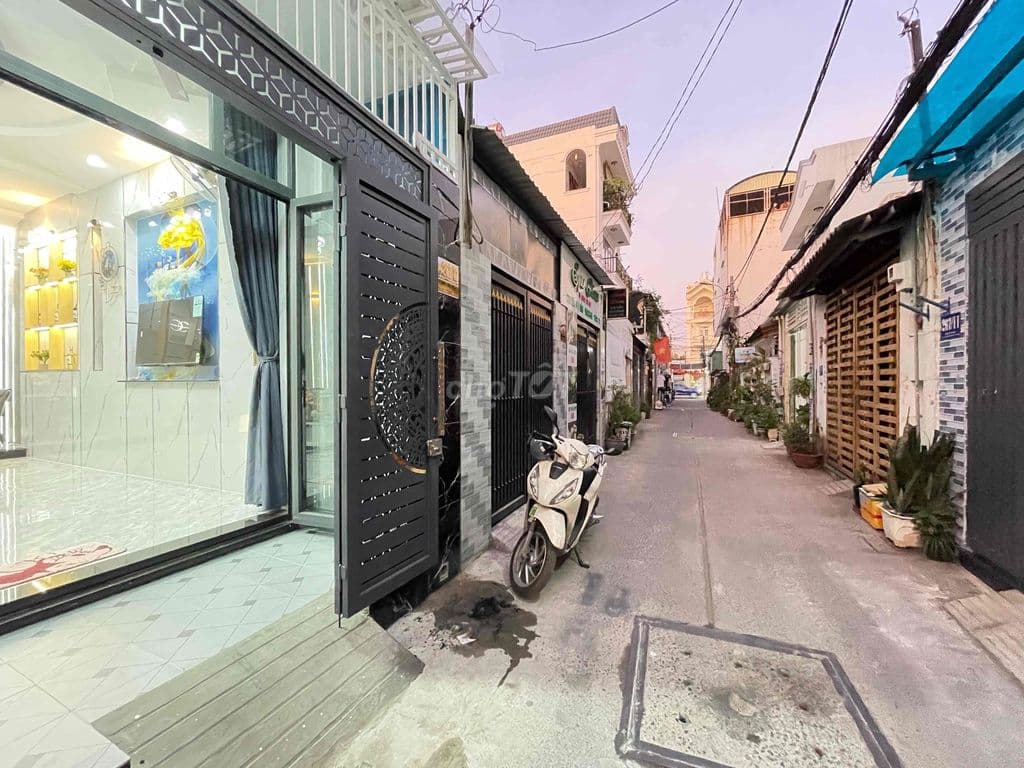 Nhà Phố ngang 5M ngắn 1/ Trương Thị Hoa. Hẻm xe hơi thông. Vị trí tốt - Ảnh 3