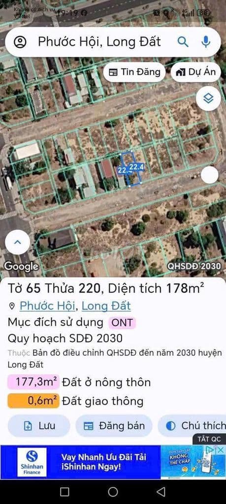 bán lô đất Kim Liên gần biển Phước Hải - Ảnh 3