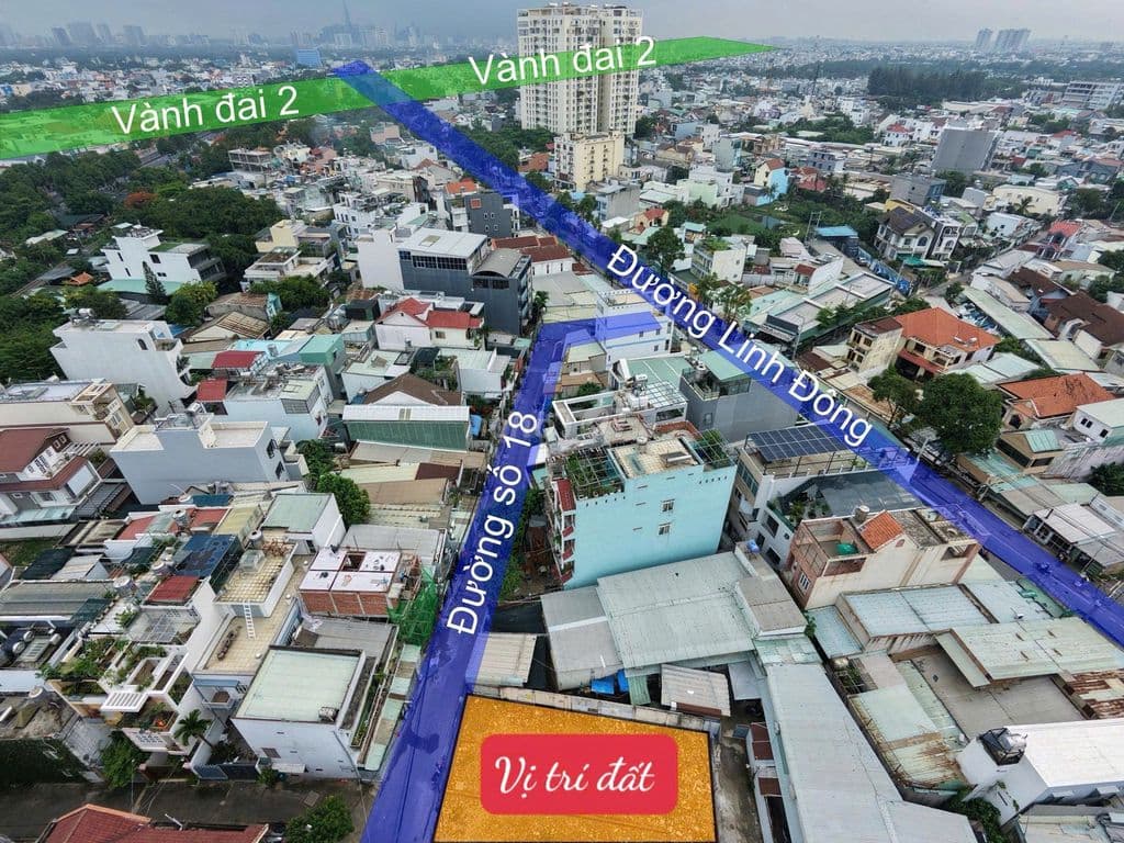 Khu đất mặt tiền đường số 18, Linh Đông, giá từ 5tỷ450 - Ảnh 2
