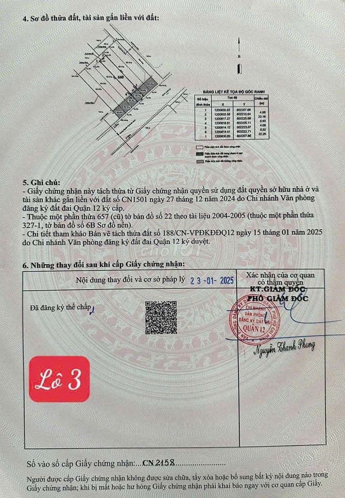 BÁN ĐẤT MẶT TIỀN (APĐ 09 cũ) - Q12 - Ảnh 3