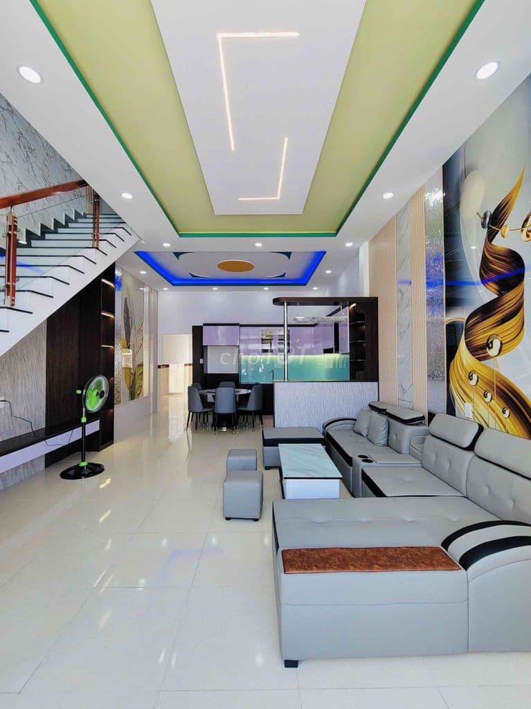 NHÀ MỚI 2 TẦNG SHR 3TỶ780 NGAY CẦU LỚN - Ảnh 2