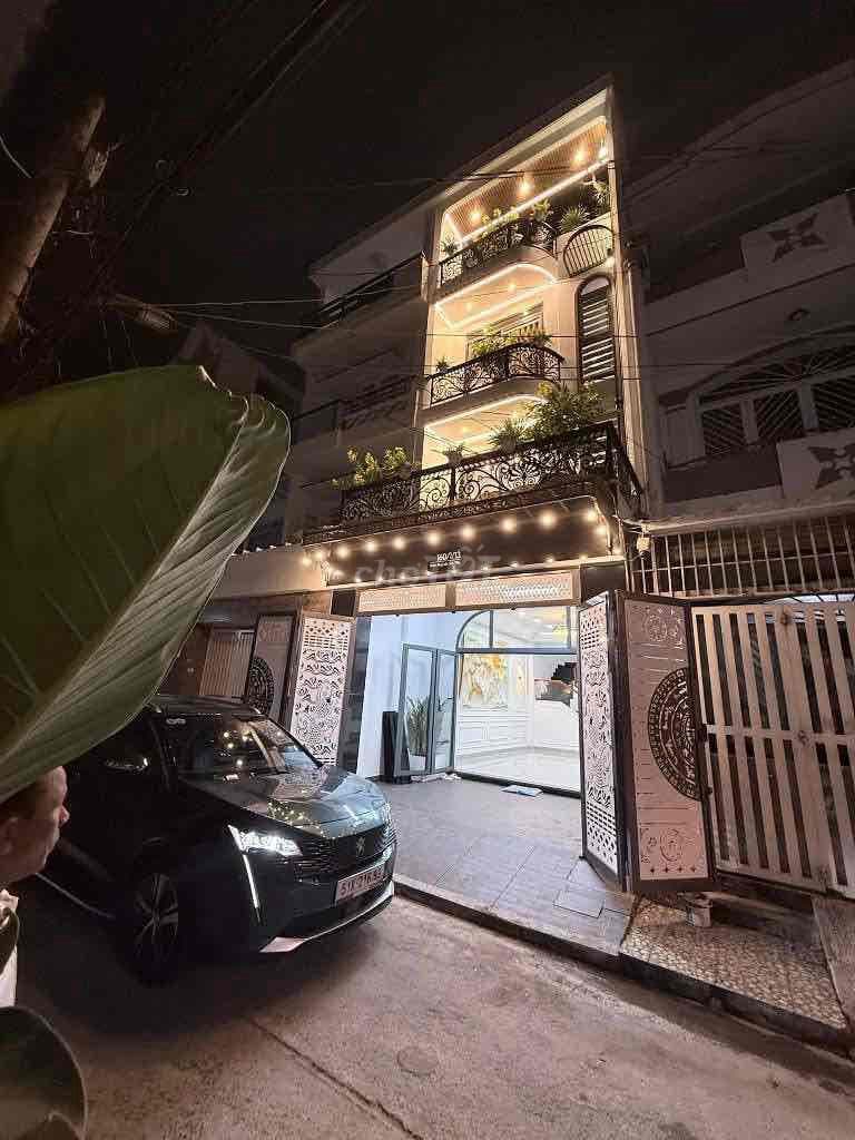 🌇 LONG NHÀ THẬT 🌆 BÁN NHÀ PHAN HUY ÍCH 80M2 X 4 TẦNG , HẺM 6M CÓ LỀ