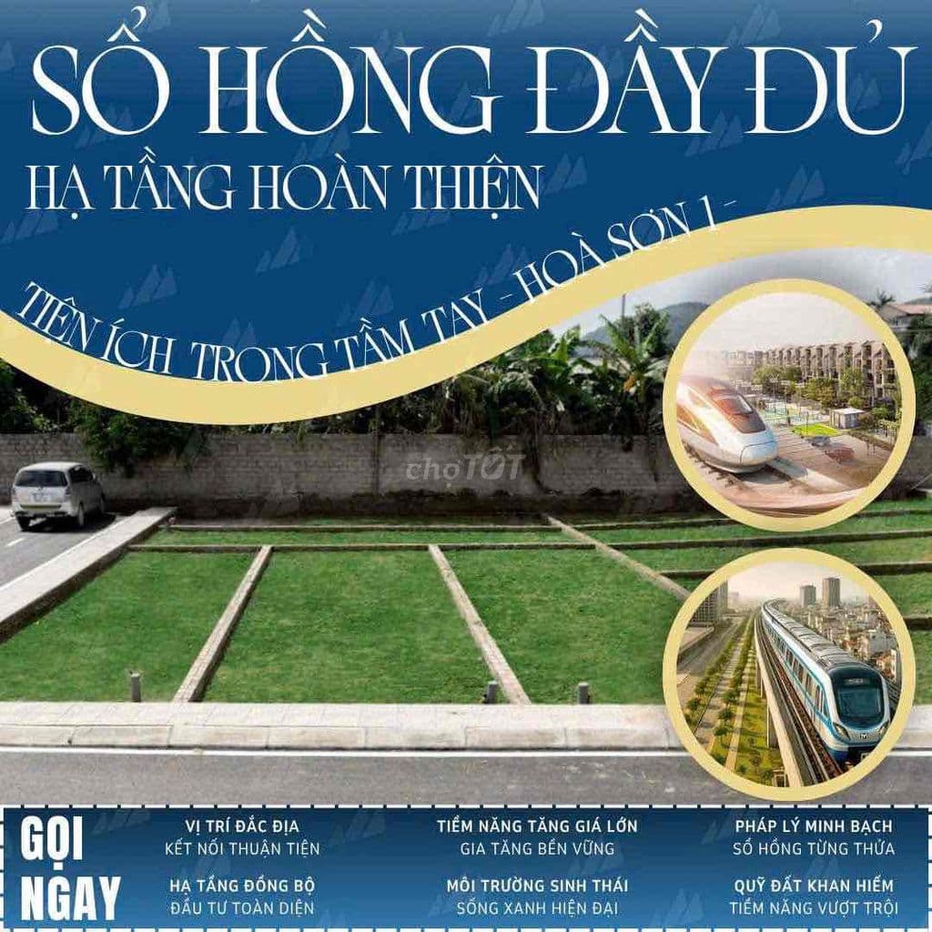 Bán đất thị trấn xuân mai Ql6