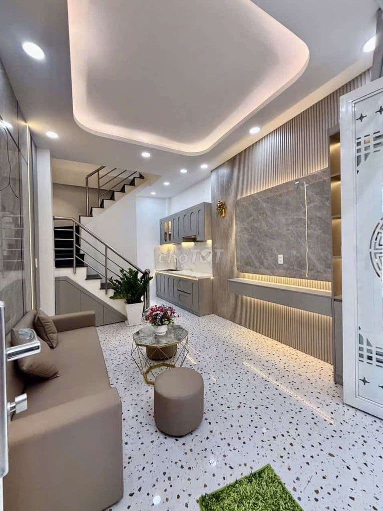 nhà sổ hồng 2 lầu 3,3x7m kế phú mỹ quận 7 1 tỷ 790