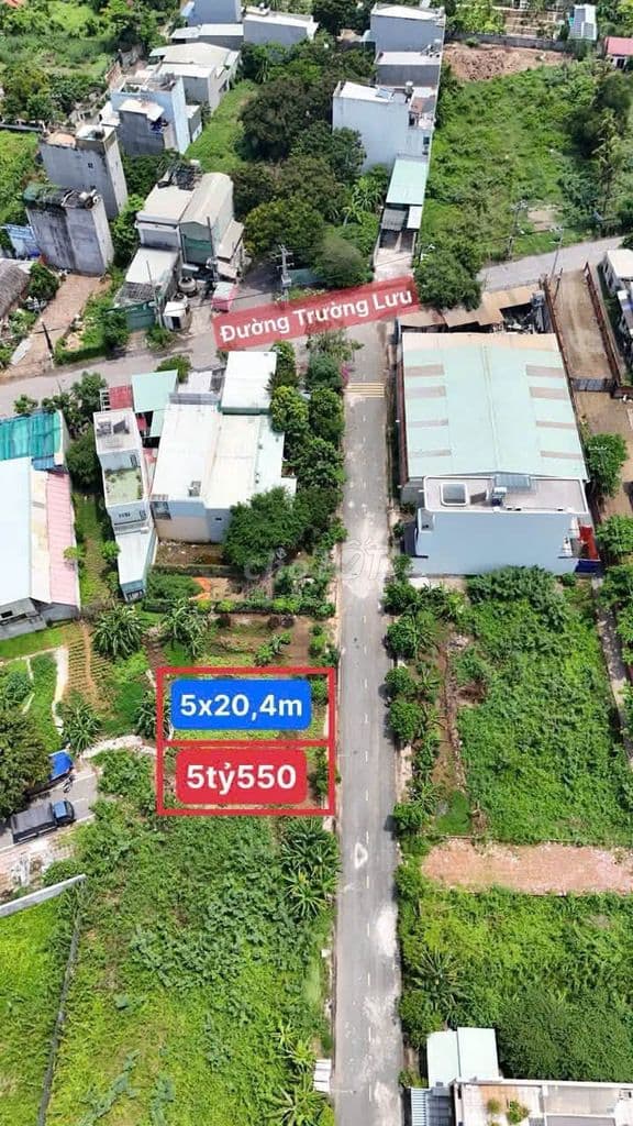 2 NỀN ĐẤT LIỀN KỀ - KDC CTOWN CENTANA TRƯỜNG LƯU - 5,5 TỶ/102M2 - Ảnh 2