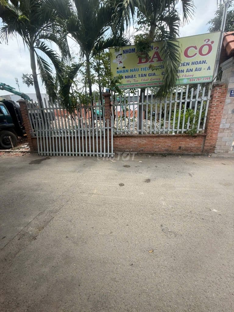 Bán gấp lô đất thổ cư sổ hồng riêng DT 6 x17 gần chợ đầu mối hóc môn - Ảnh 3