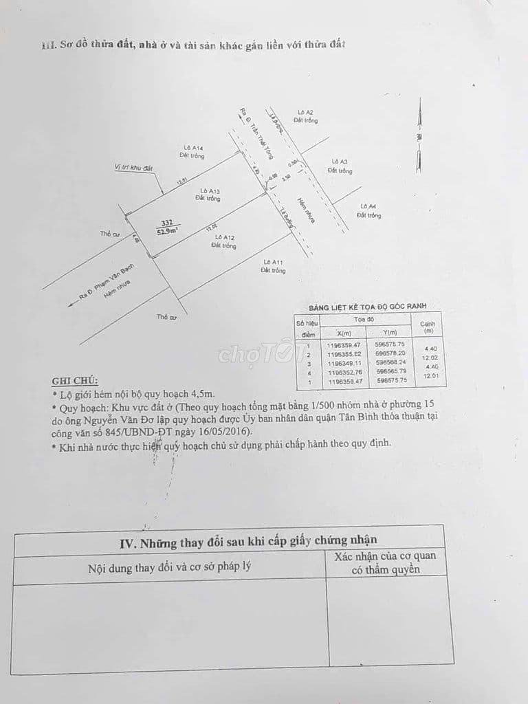 bán đất gần nhà gà t3 sân bay tân sơn nhất