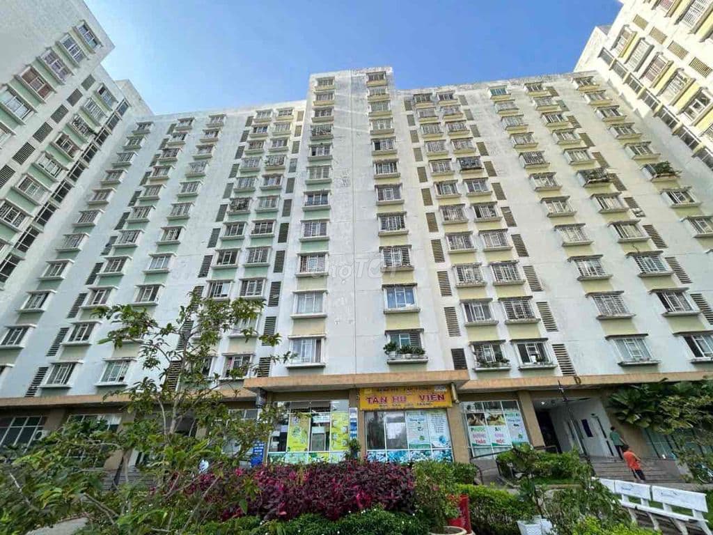 CC D1 KDC Phú Lợi P7 Q8 2PN 71m2 Sổ sẵn cc liền, tặng nội thất