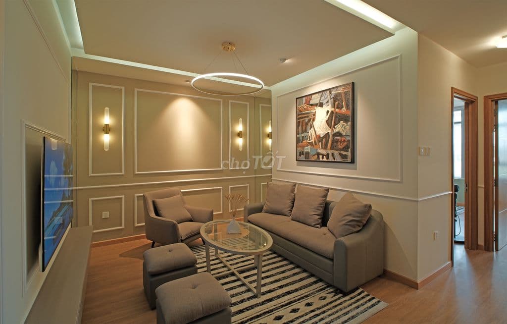 Căn Hộ trung tâm Q7 - View Biệt Thự Him Lam – Xách Vali Vào Ở Ngay