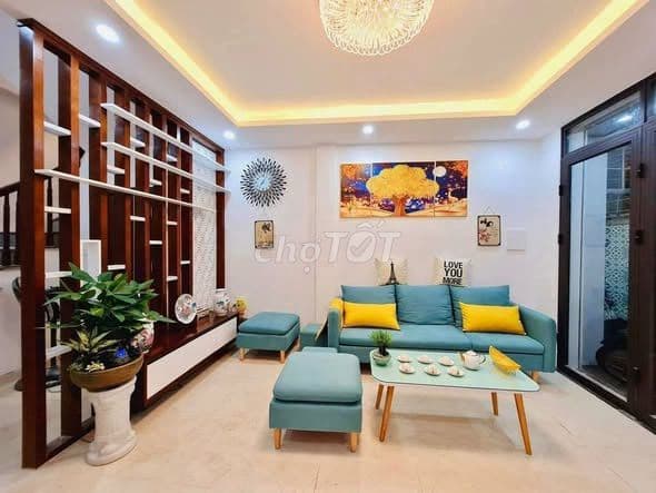 bán nhà 35m2 Hoàng Mai nhà đẹp full nội thất