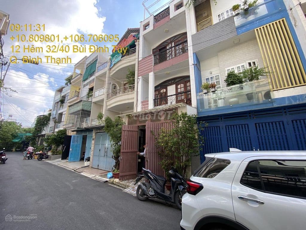 Bán nhà HXH6m 224 Nguyễn Văn Thương ,P.25,Bình Thạnh, 5x16 ,11.2 tỷ