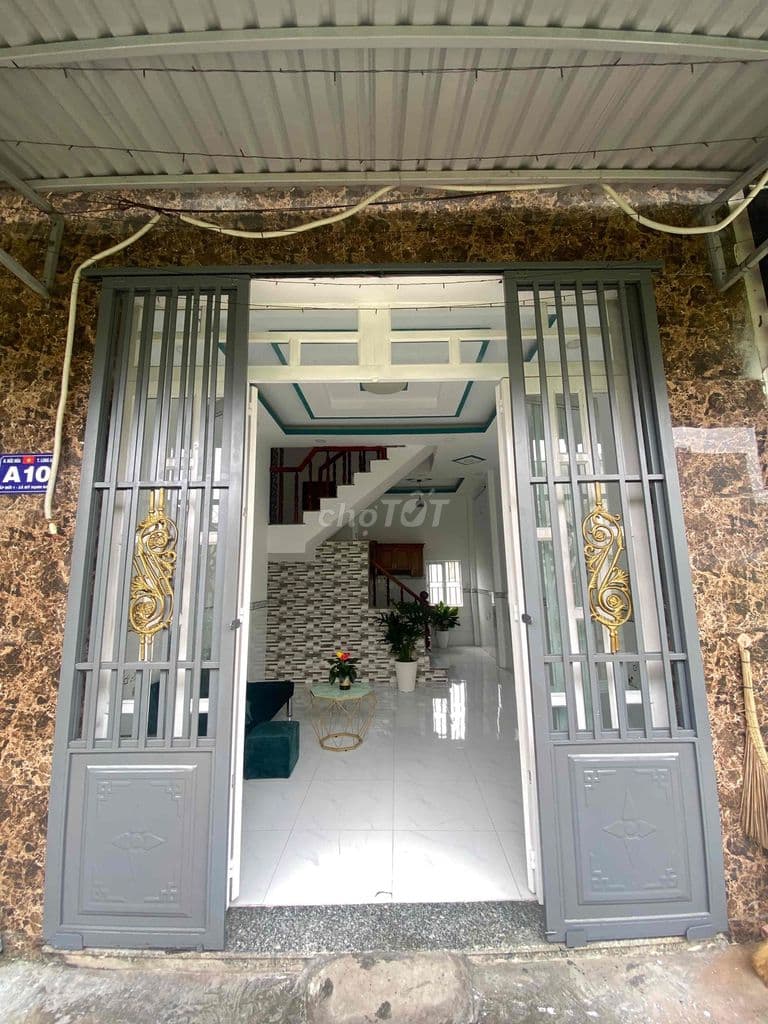 NHÀ KIÊN CỐ 1 TRỆT 1 LẦU 4X8