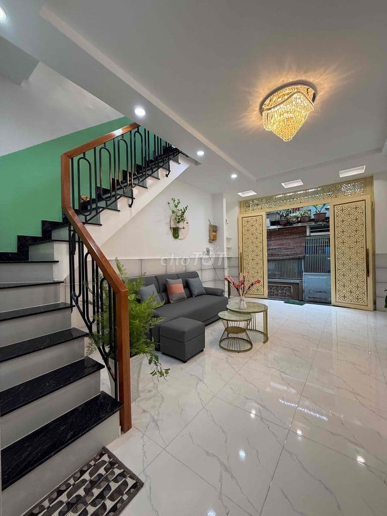 🟢Nhà Mới Ngang 4M 1 Lửng - Lầu Ba Đình Q8 - Ảnh 3