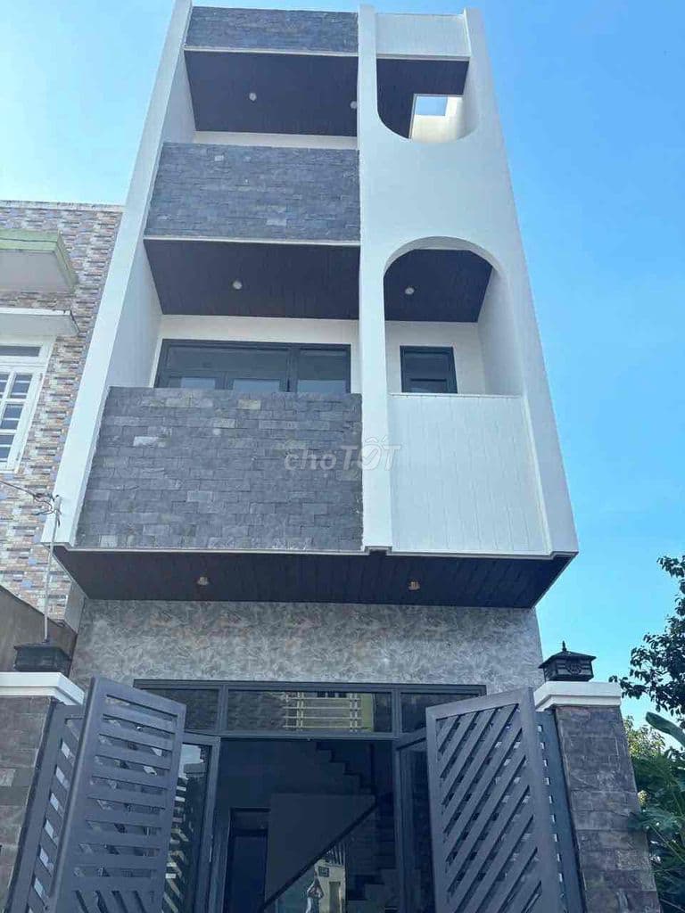 BÁN NHÀ MỚI 4PN, KDC Đ. SỐ 6, GẦN VINHOEMS, QUẬN 9
