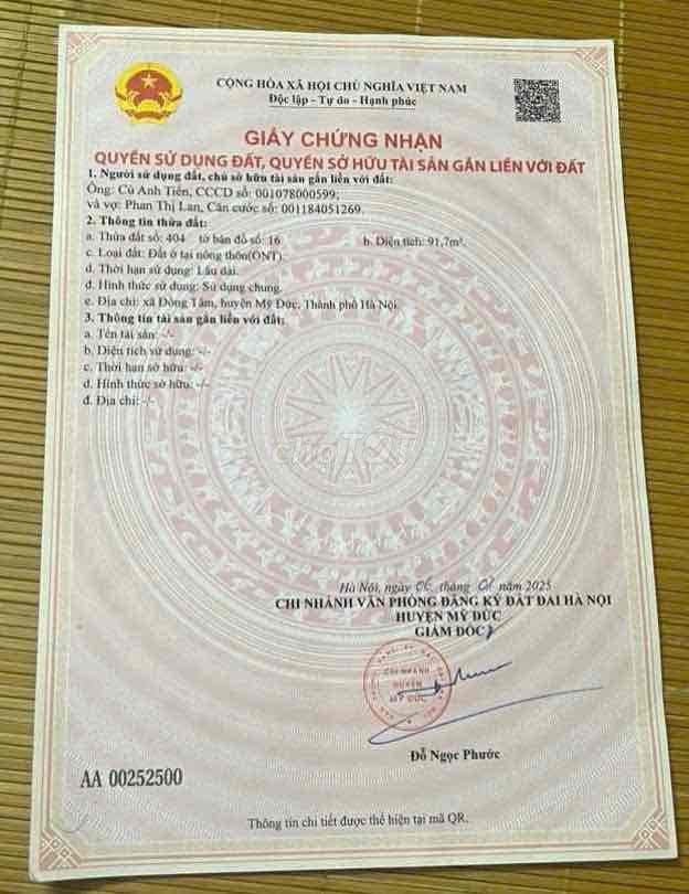 chính chủ cần tiền bán đất Hà Nội giá rẻ - Ảnh 2