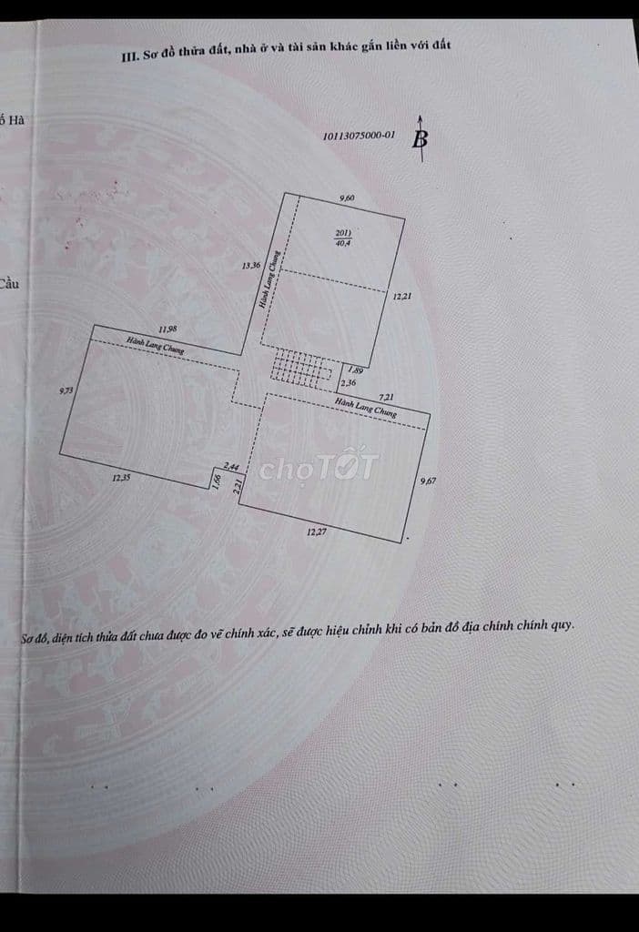 CHÍNH CHỦ CẦN BÁN NHÀ KHU TẬP THỂ B13 - Ảnh 2