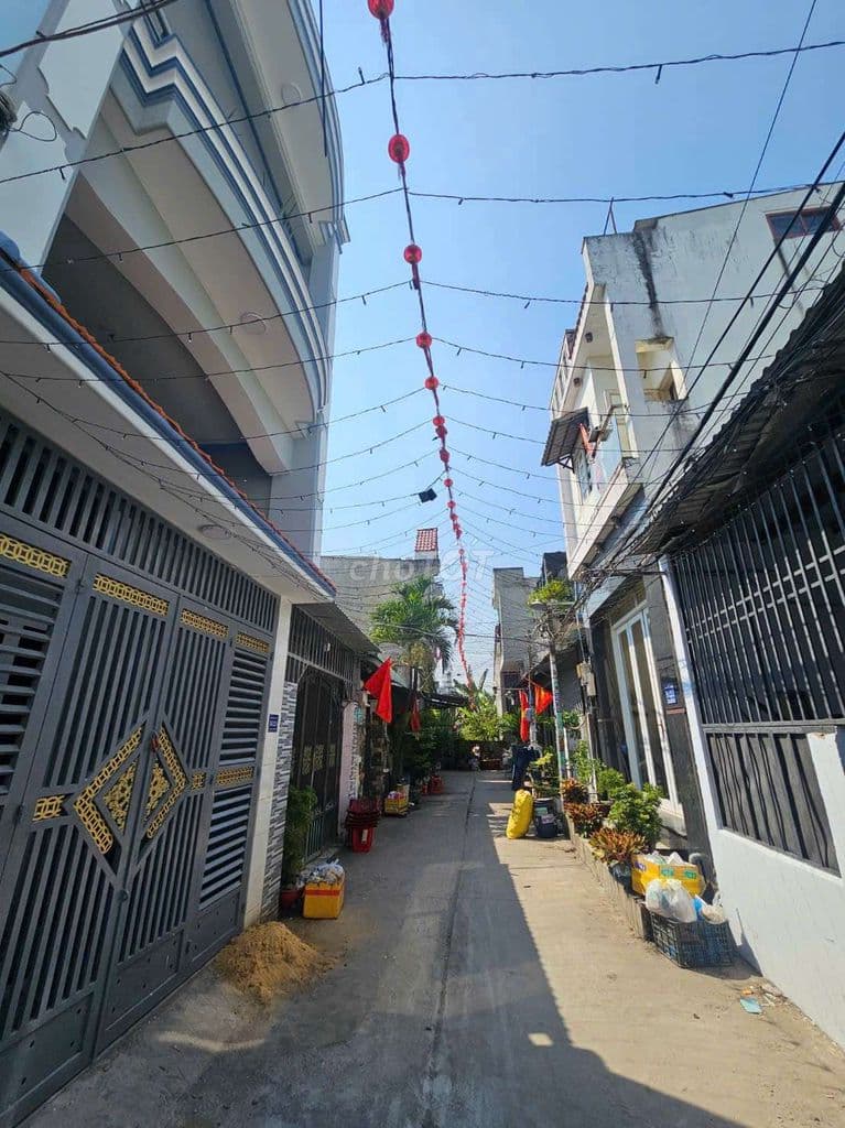 Bán nhà võ văn vân 1T+ 2 lầu 4pn ,2w đường 4m DT: 4x14m - Ảnh 3