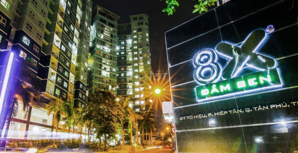 (Sổ hồng) Cần bán chung cư 8X Đầm Sen 1PN, 1WC giá chỉ 2,39 TỶ