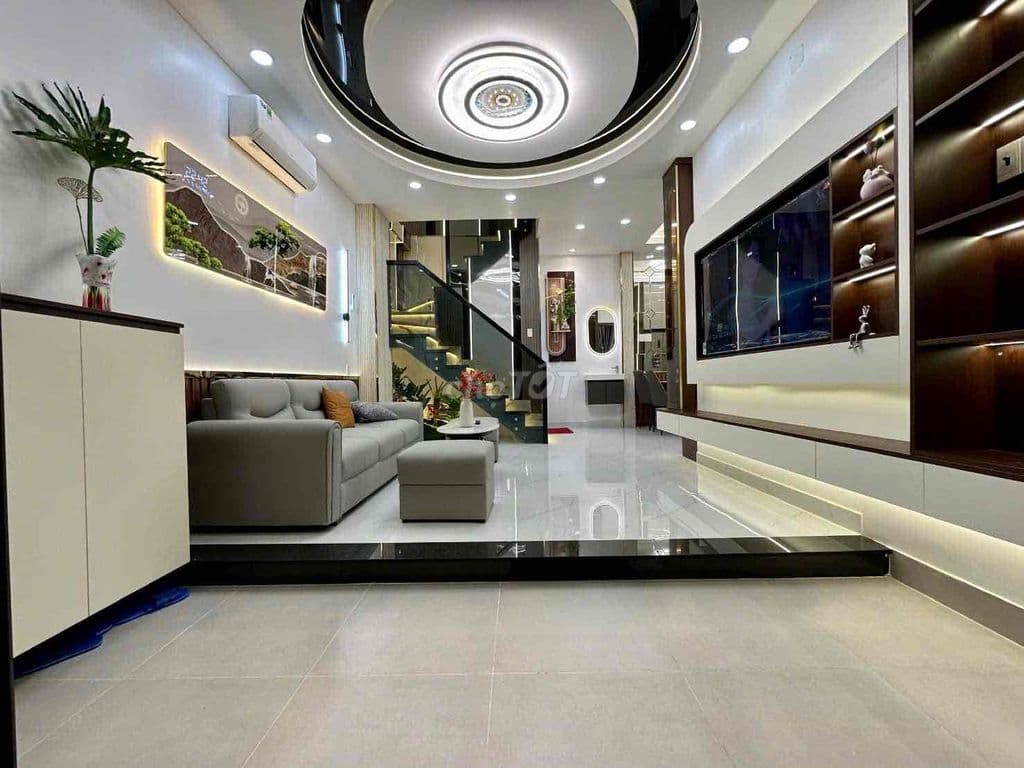 NHÀ PHỐ HIỆN ĐẠI - KHU DÂN CƯ HIỆN HỮU - HẺM 3,5M 88 NGUYỄN VĂN QUỲ - Ảnh 3