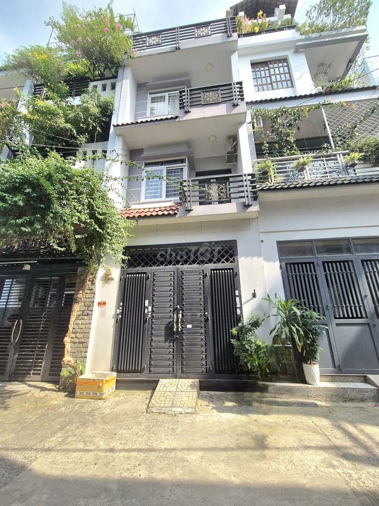 Bán nhà 4 dài 14m xây 3 tấm hẻm xe hơi thông - Ảnh 3