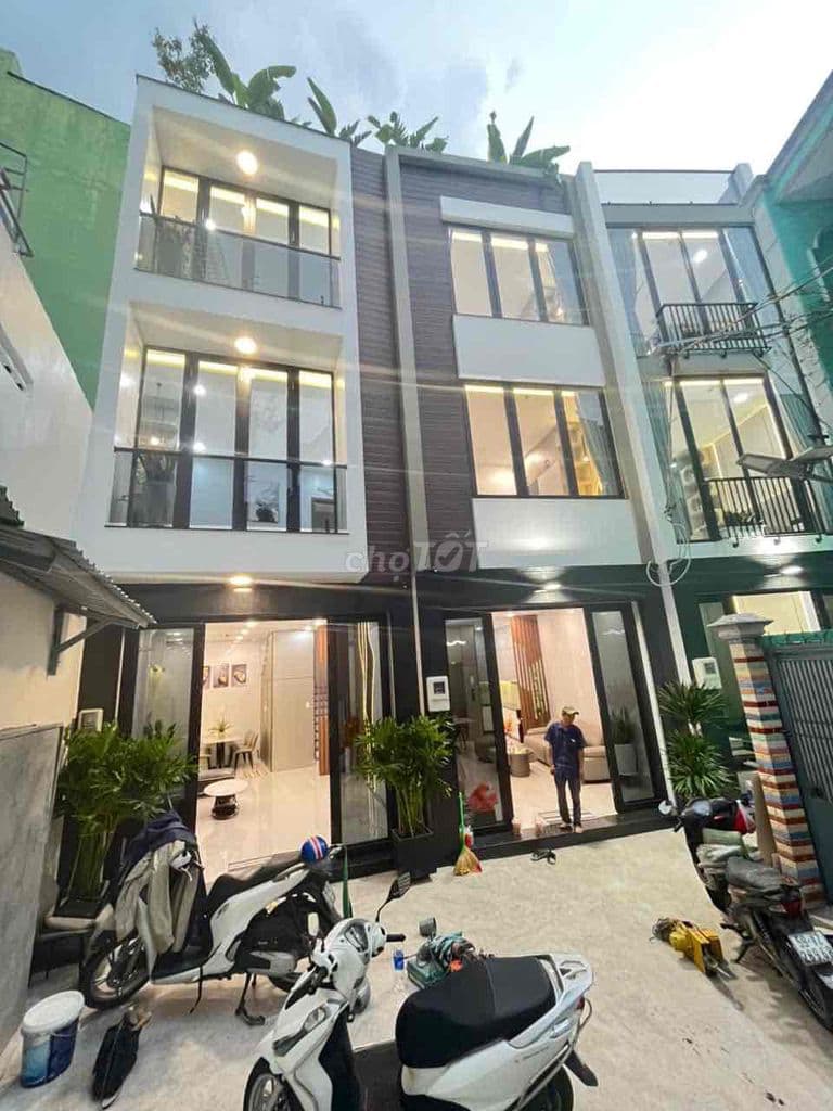 Bán 3 căn nhà xây mới ở Tân Bình có thang máy gần 50m2 nhà đẹp full NT