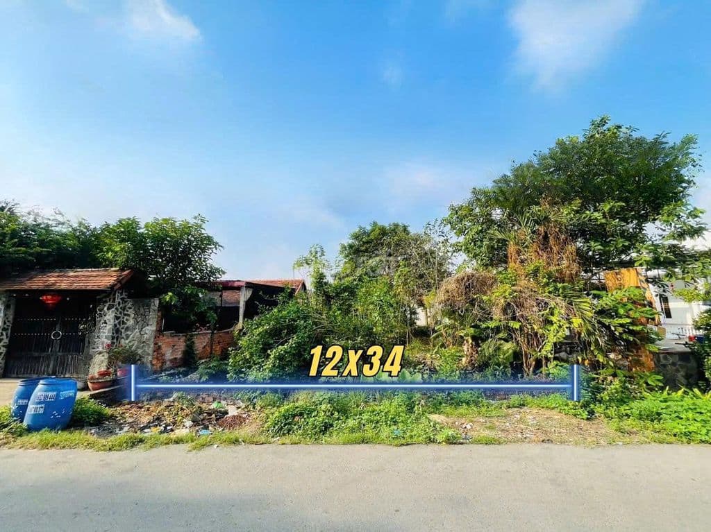 CẦN TIỀN GẤP BÁN LỖ LÔ ĐẤT 408M2 TÂN THÔNG HỘI CỦ CHI GIÁ 410TR SHR