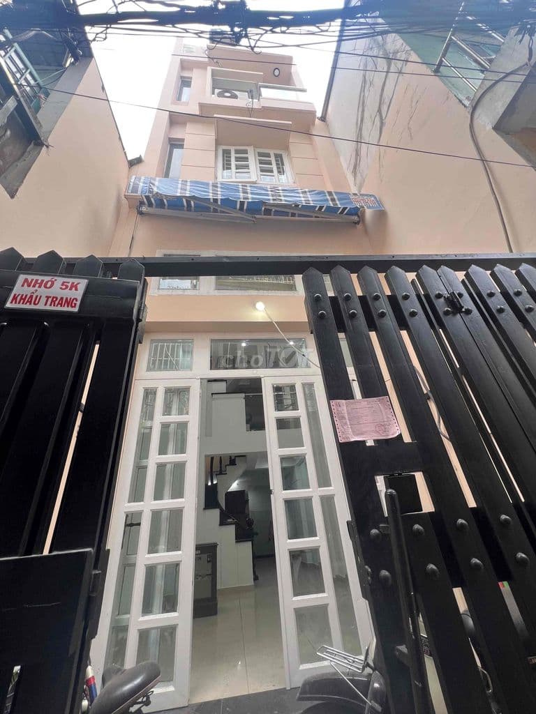 BÁN CĂN NHÀ QUẬN 7 , 4 từng ,6 pn