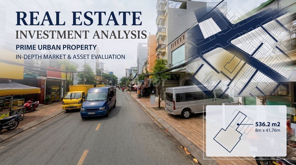 Quỹ đất lớn 536,2m² mặt tiền Nguyễn Văn Khối, Gò Vấp, chào 78 tỷ