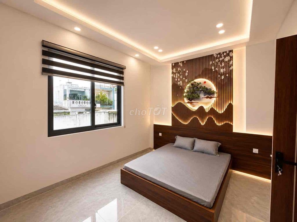 nhà mặt tiền mới xây đường số 5A chợ bình long, DT 70m2, 5 lầu giá 8x - Ảnh 3