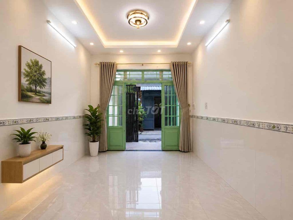 CHỈ 5.49TỶ 65M2- CÓ NGAY NHÀ HẺM XE HƠI THÔNG 2 TẦNG - P15- TÂN BÌNH - Ảnh 3
