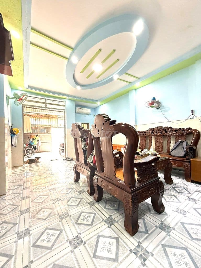 NHÀ 2 TẦNG, SĐR RIÊNG, 62M², Ô TÔ ĐỖ CỬA, CHỢ ĐÔNG THẠNH, CHỈ 1,9 TỶ. - Ảnh 2
