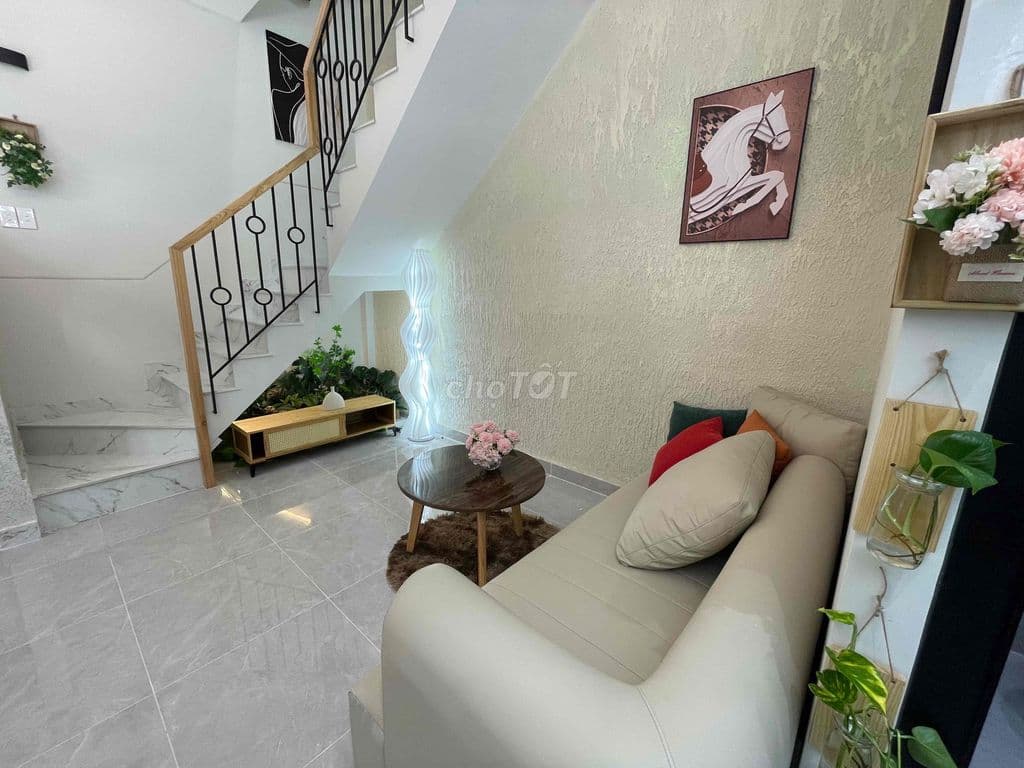 🏡NHÀ MỚI P2Q8 2pn 2wc thiết kế hiện đại - nội thất san trọng - Ảnh 2