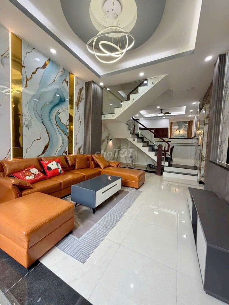 Bán Nhà 1 Trệt 3 Lầu Mới, Thạnh Xuân 25 - Ảnh 2