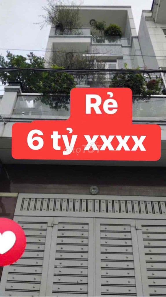 CHÍNH CHỦ BÁN NHÀ 611 HÀ HUY GIÁP