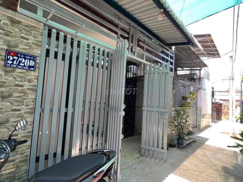 BÁN NHÀ SỔ HỒNG RIÊNG GẦN CHỢ THỚI TỨ