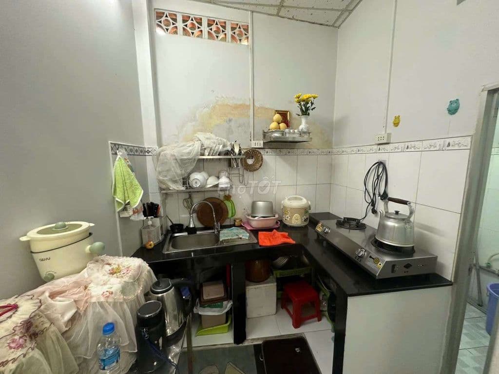 nhà mặt tiền tx46 sổ chung 2 căn 3,5x10,5 1 lầu suốt đường 8m - Ảnh 3