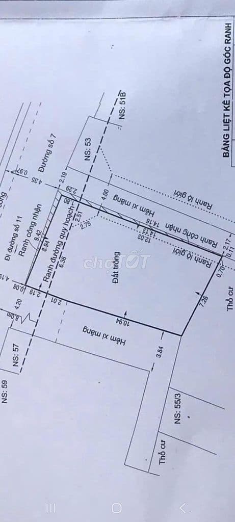 Lô đất hiếm 3 mặt tiền đường dt:8,5m x14m,gần làng đại học.giá 7,8ty - Ảnh 2