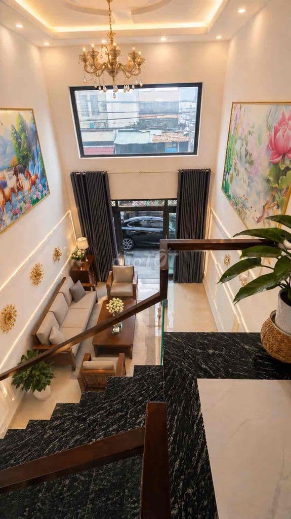 5 Tầng-4x14-Đường Nhựa 6M Thông-Vị trí Kinh doanh-Ngã Tư Bốn Xã-6ty X - Ảnh 2