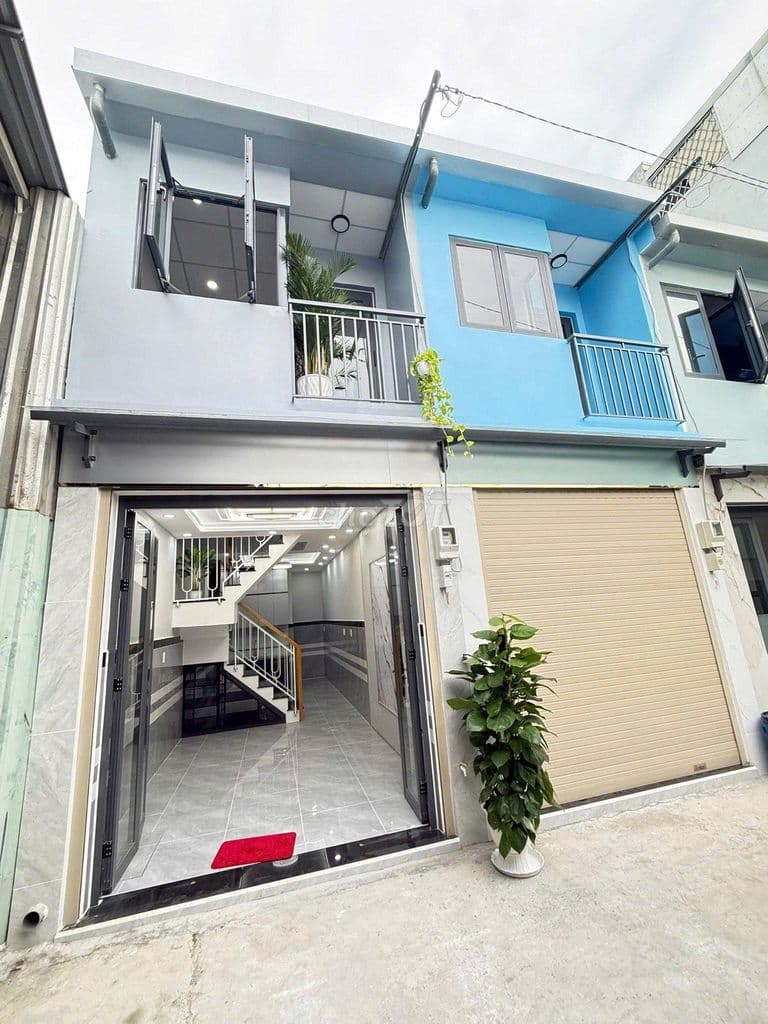 Chỉ 755 triệu nhà 3x7m Trần Thị Hè hẻm xe hơi gần chợ Hiệp Thành.