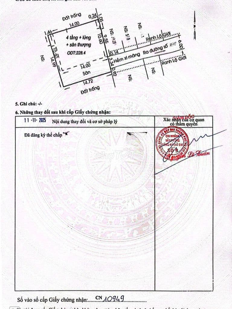 CHDV Tân Kỳ Tân Quý, 43 phòng, 210tr/tháng, giá 28 tỷ 500 thương lượng - Ảnh 3