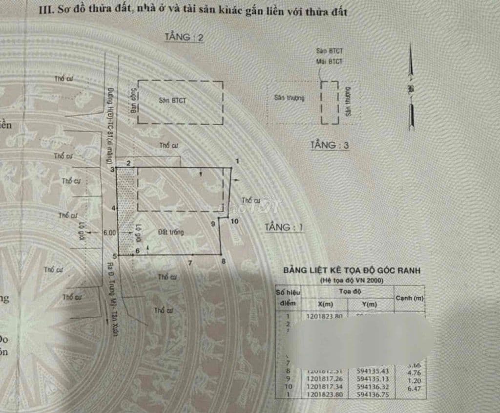 💥500m QUA Q12 RẺ BẤT NGỜ 3️⃣2️⃣tr/1m²💥 -SHR , Hoàn Công Đủ - Ảnh 2