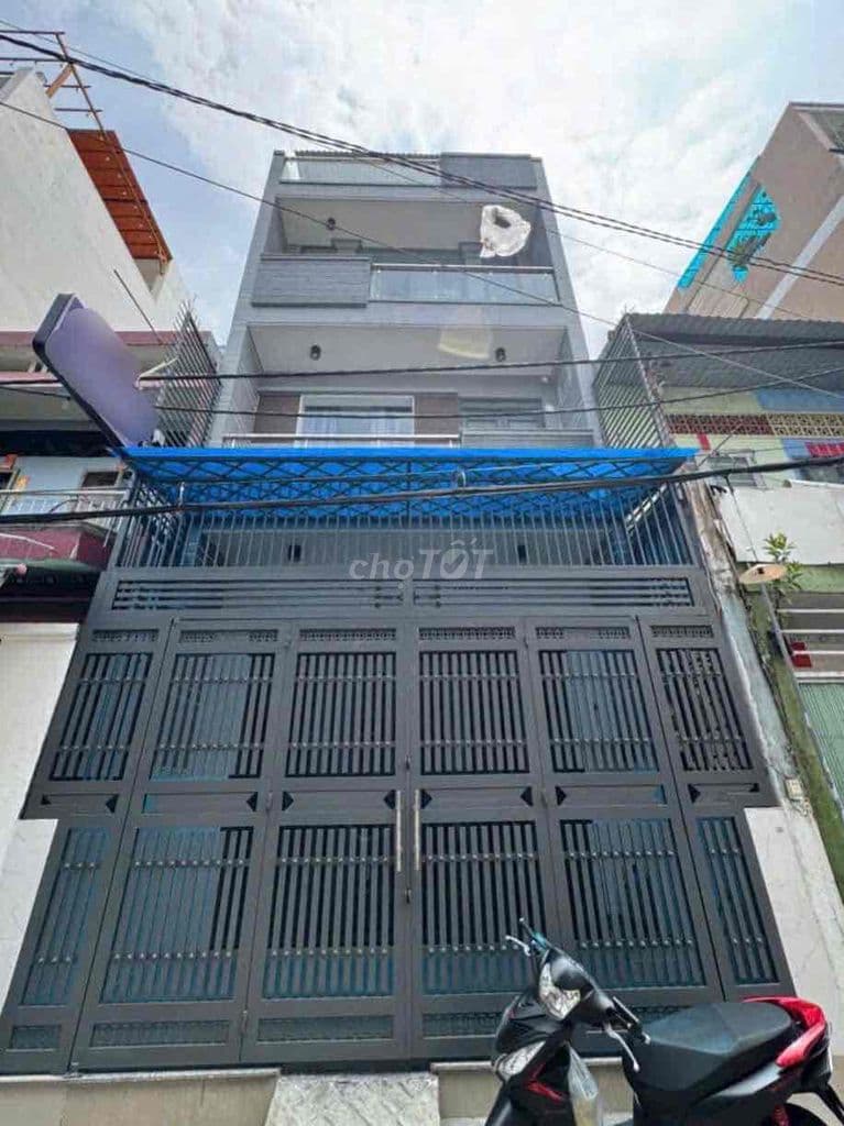 Hẻm xe hơi Kênh Tân Hoá 5x15m 3.5 lầu 9.5 tỷ