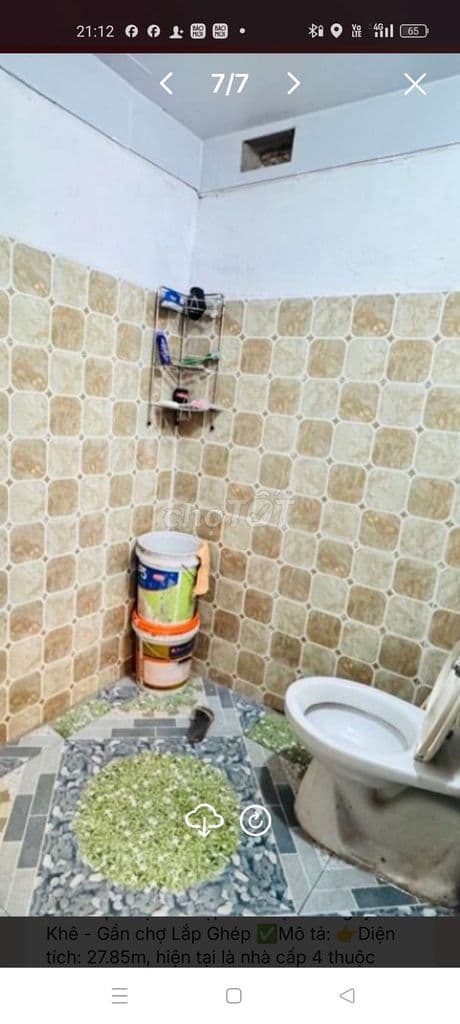 bán căn nhà cấp bốn tại TT 28tt đông anh - Ảnh 3