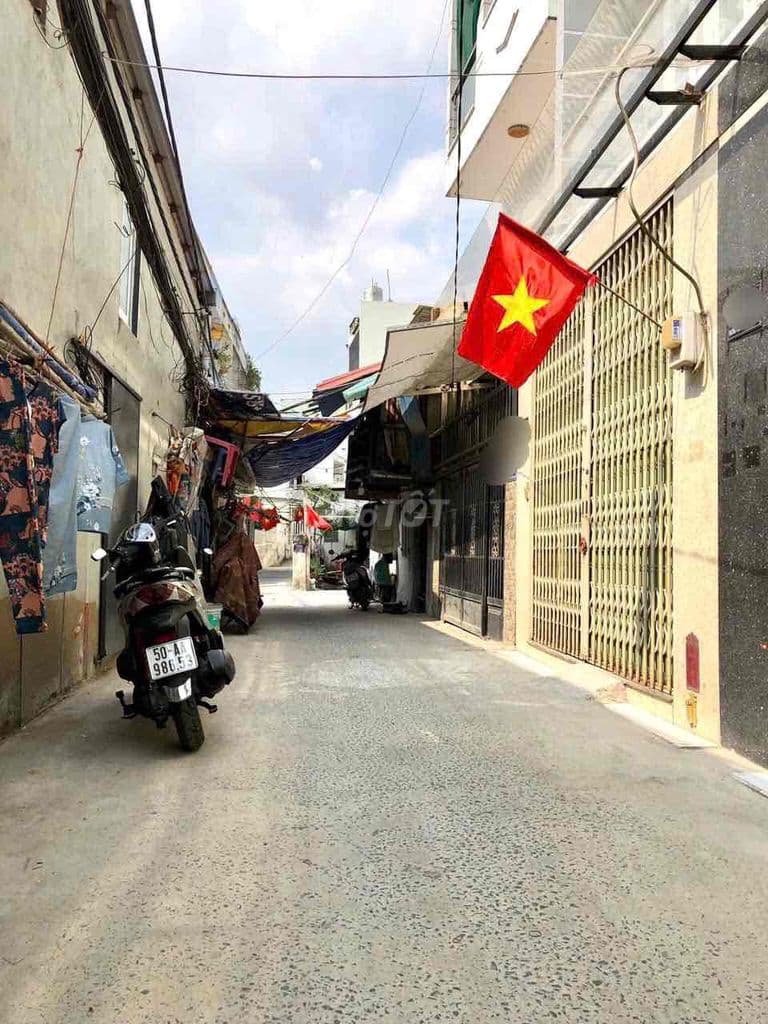 nhà bán 4 x 9m. 2 lầu hẻm 🚗 đường an vương F16.Q8 - Ảnh 2