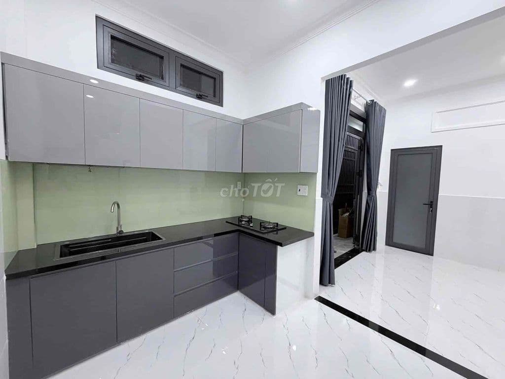 Nhà mới 1 trục ra Phan Văn Trị - đối diện Cityland - Gò Vấp - Ảnh 3