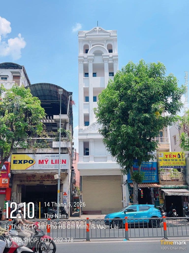 BUILDING MT LÝ THÁI TỔ QUẬN 10 – HẦM 7 TẦNG – CHỦ NGỢP HẠ 5 TỶ
