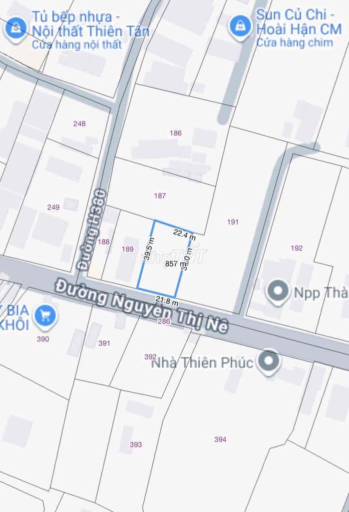 💎 ĐẤT MẶT TIỀN CỰC ĐẸP TẠI PHÚ HÒA ĐÔNG – 851M², SẴN 300M² THỔ CƯ - Ảnh 2