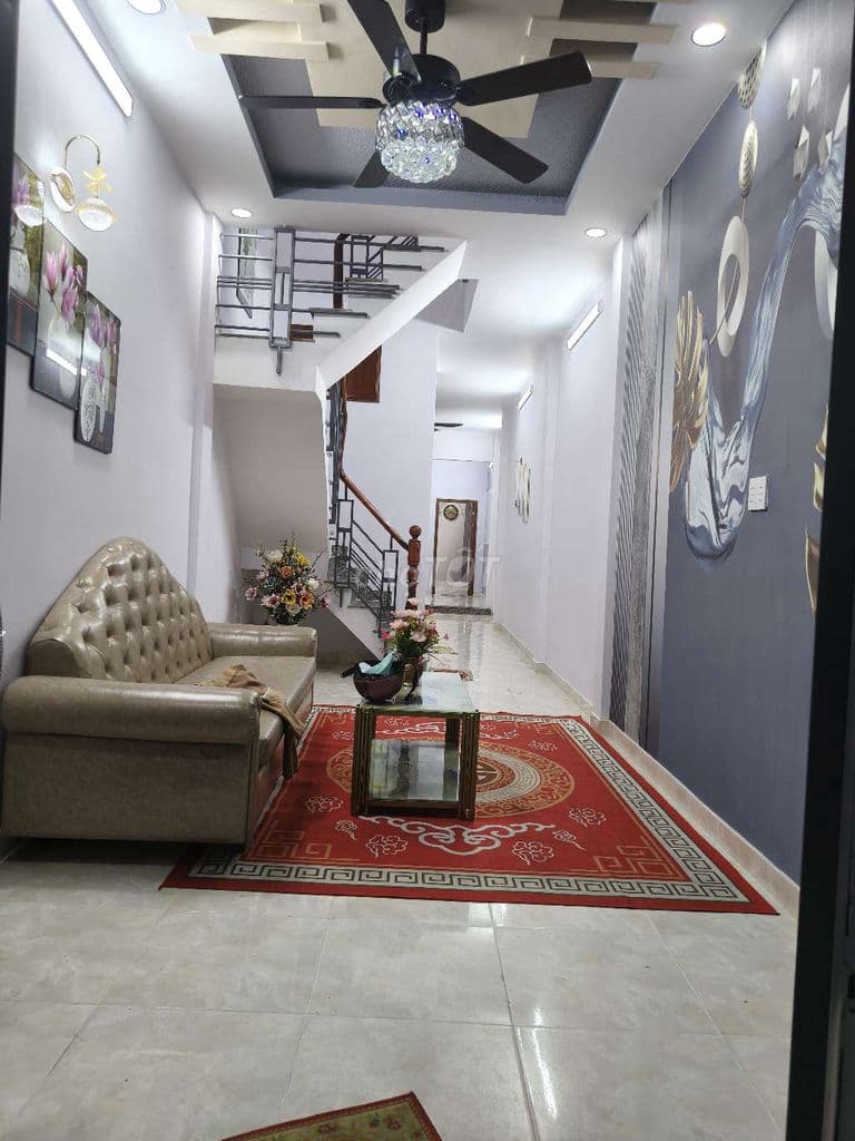 Bán nhà Chợ Nhị Thiên Đường, P5,Q8- Bùi Minh Trực 3x25m 3 phòng - Ảnh 2