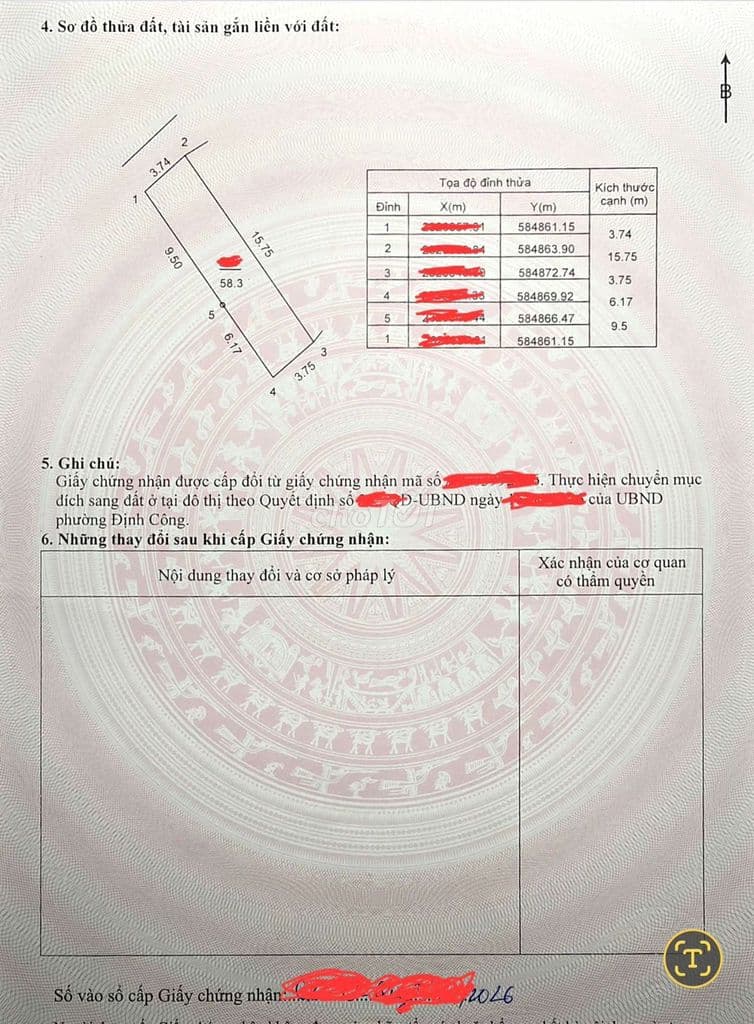 Bán đất thổ cư ngõ 192 đường Kim Giang, Hà Nội - Ảnh 3