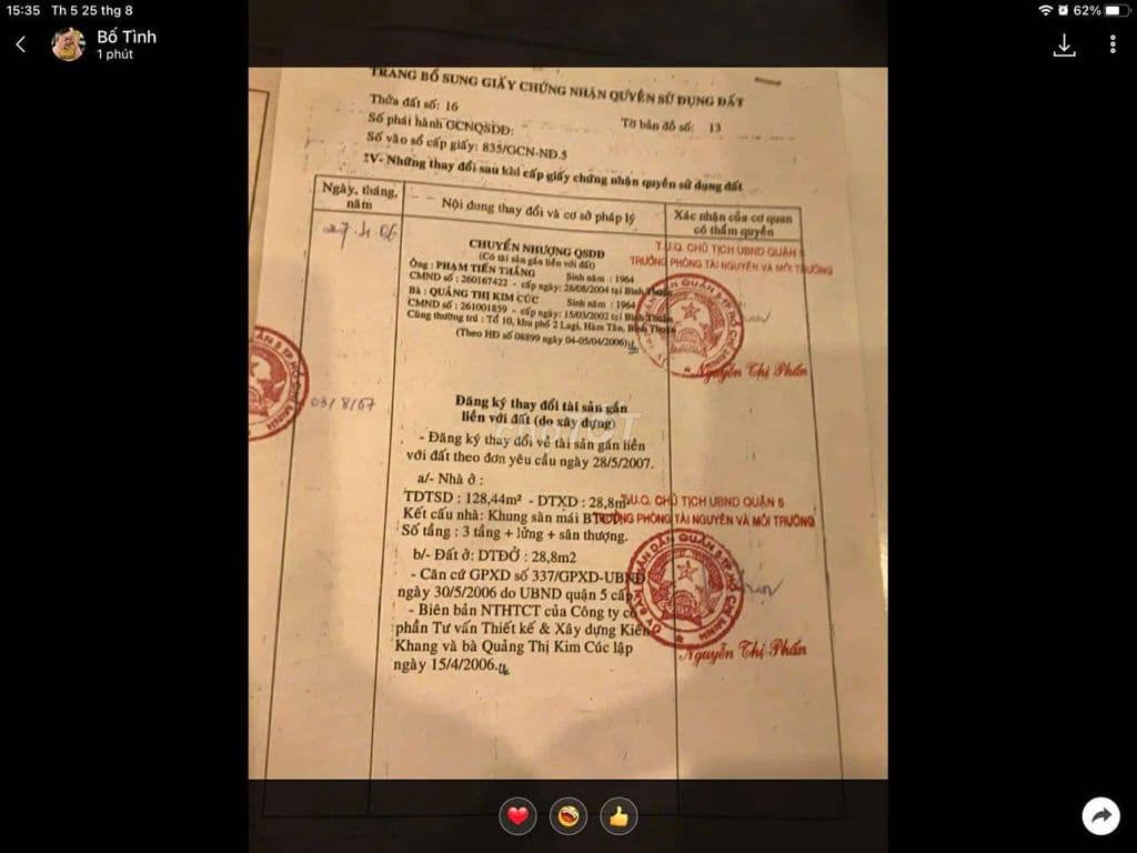 Bán nhà 239 Phạm Hữu chí - Ảnh 2